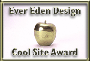 Ever Eden Design Cool Site award